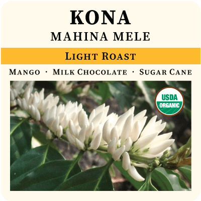 Kona - Mahina Mele, Light Roast supplier image 2