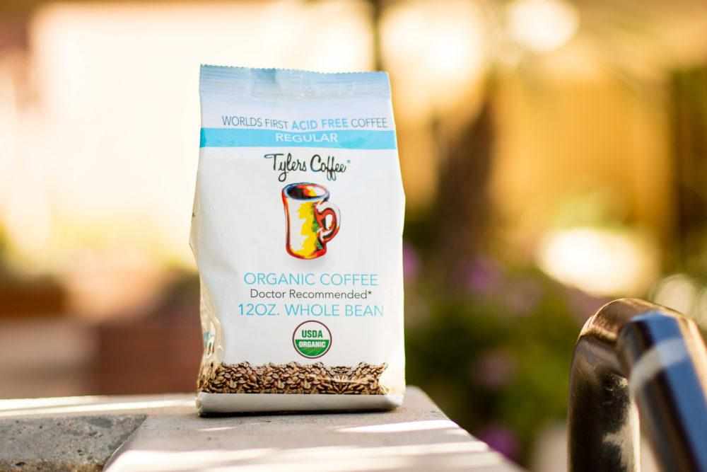 Tylers Regular Acid Free Whole Bean Coffee, 12 oz